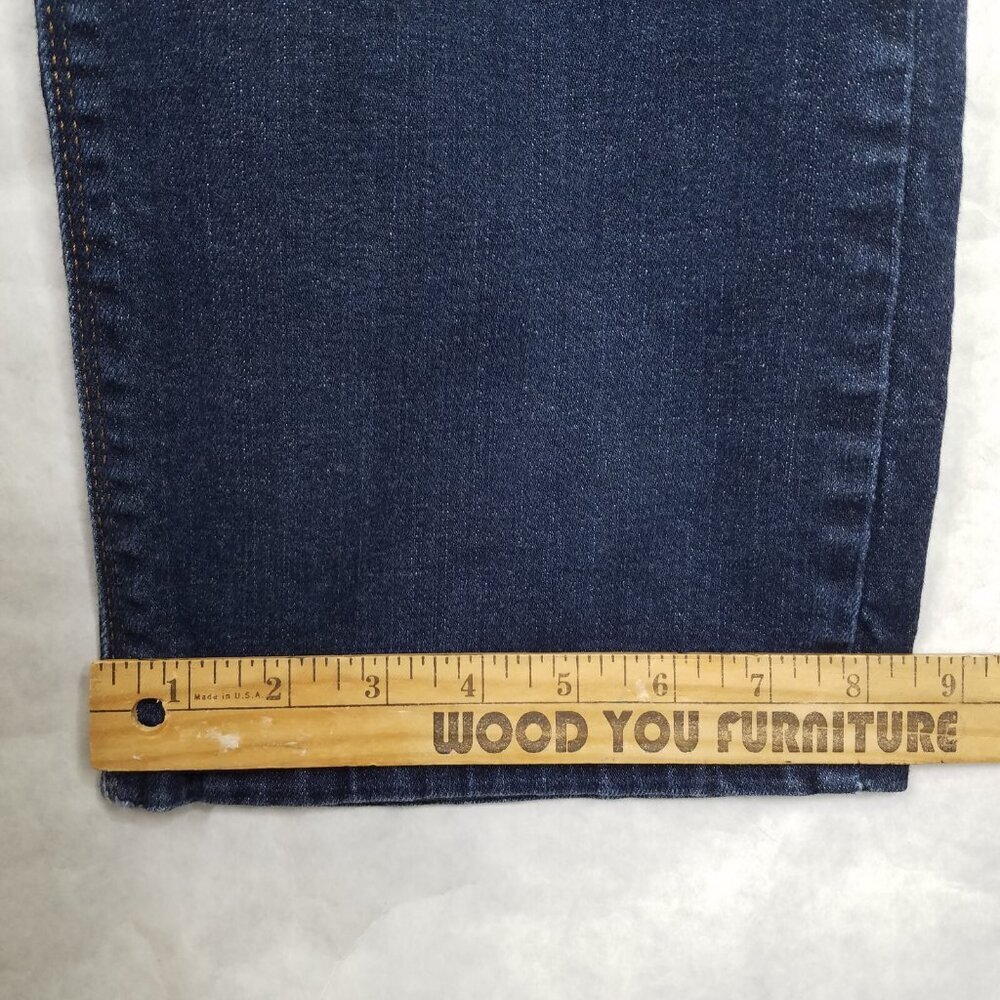 Mott & Bow Woos-Ston Jeans Men 38x32 Dark Wash Slim Straight Leg Stretch Western - Picture 16 of 16
